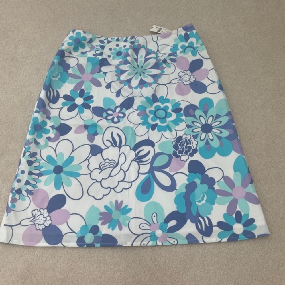 Casual Corner Annex Floral Printed Skirt - 6